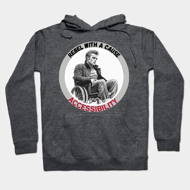 Rebel With A Cause Hoodie by Kary Pearson